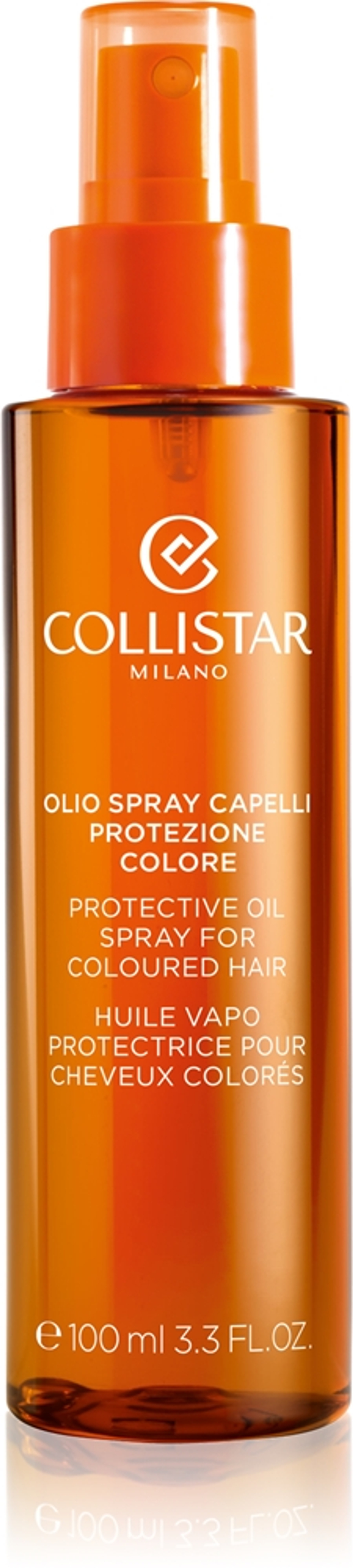 Collistar Protective Oil Spray for Coloured Hair - Масло для волос с защитой от солнца для окрашенных волос w sprayu, 100 ml
