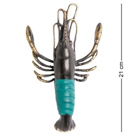 Decor and Gift 24-098-01 Фигура «Лобстер» бронза (о.Бали)