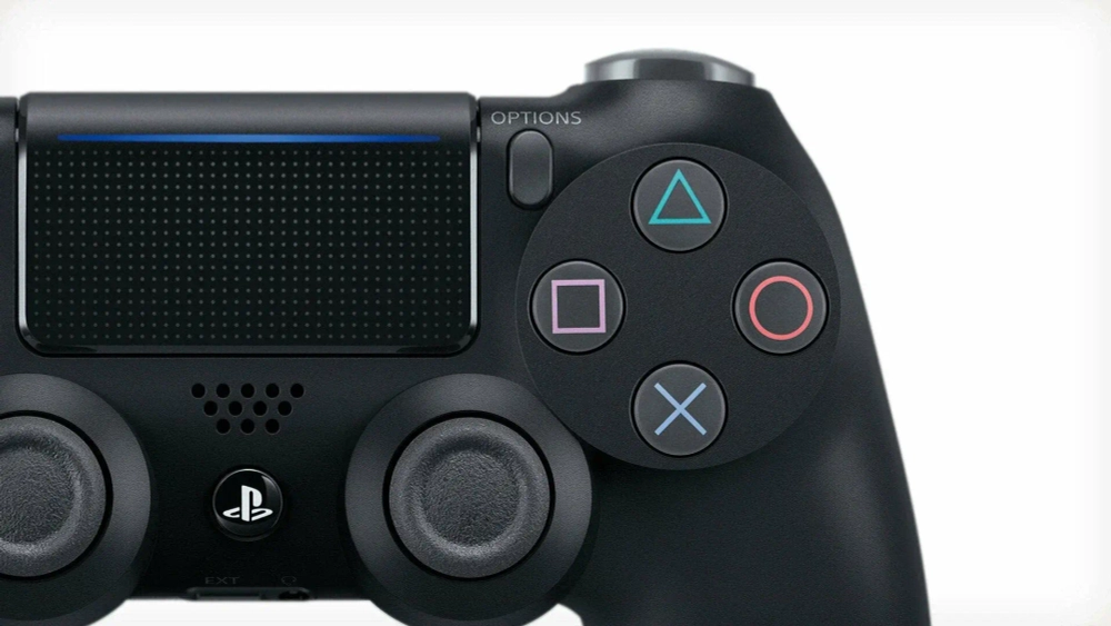 Геймпад Sony DualShock 4 v2 CUH-ZCT2E, Антрацитовый чёрный