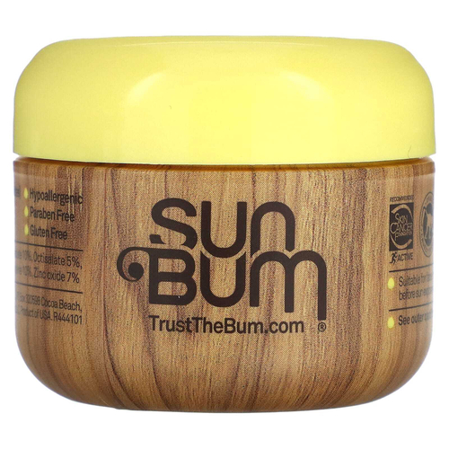 Sun Bum, Clear 50, солнцезащитный лосьон премиального качества с оксидом цинка, SPF 50, 30 мл (1 жидк. унц.)
