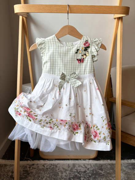 Хлопковое платье Monnalisa, 92