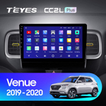 Teyes CC2L Plus 9" для Hyundai Venue 2019