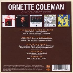 Ornette Coleman / Original Album Series (5CD)