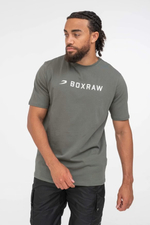 Футболка BOXRAW ABC зеленая