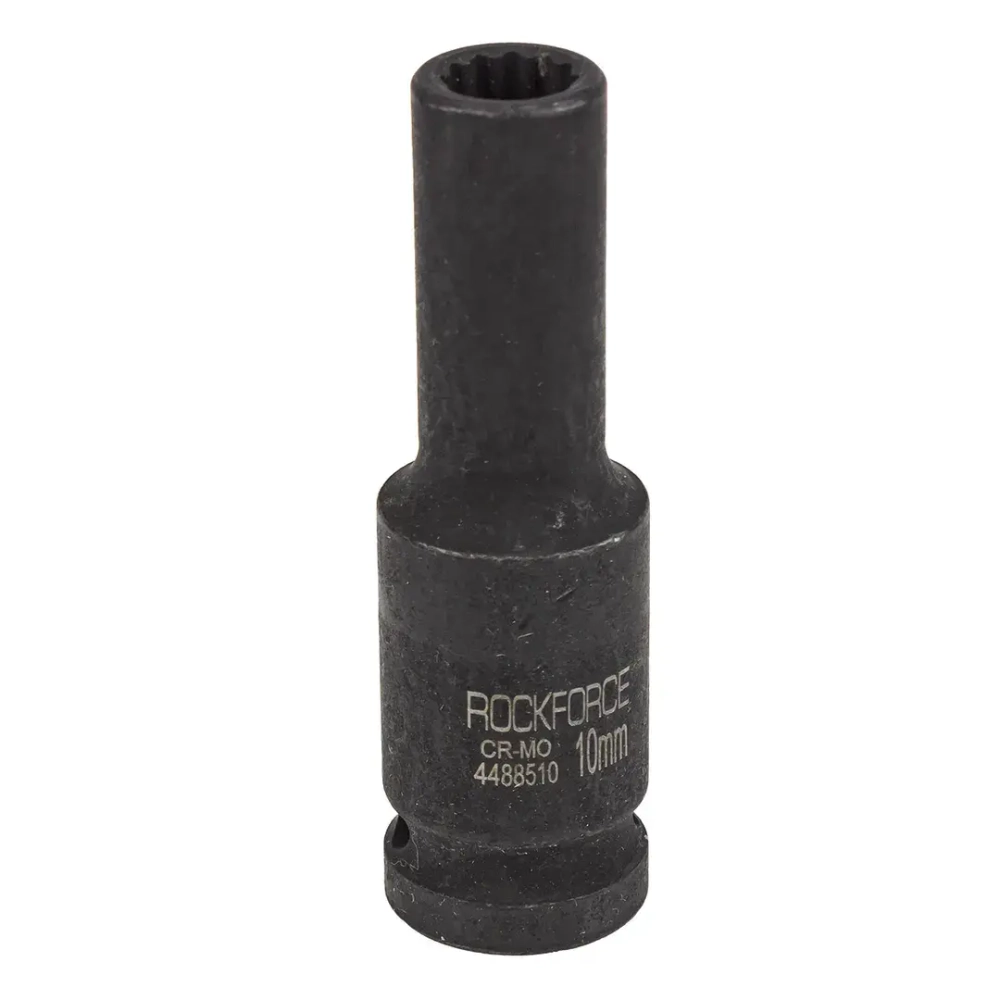 Головка ударная глубокая 10мм (12гр.), 1/2'' RockForce RF-4488510