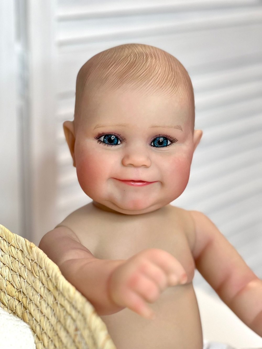 Кукла Реборн виниловая 50см без одежды (FA-100W)