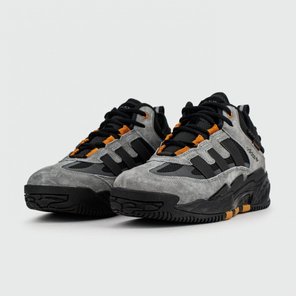 кроссовки Adidas Niteball Grey / Black Winter