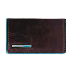 Чехол для визитных карт Piquadro Blue Square коричневый телячья кожа (PP1263B2/MO)