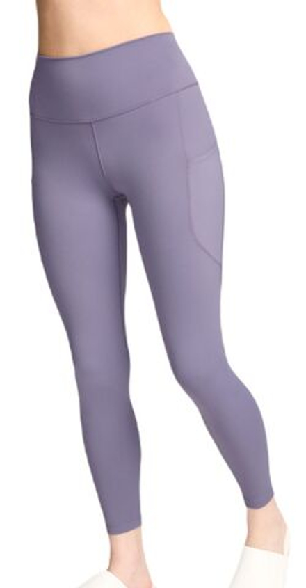 Leginsy Nike Dri-Fit One 7/8 High-Rise Leggings - Фиолетовый