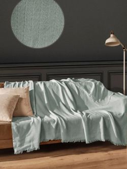 Покрывало 100% хлопок Merlin 170х200 см зеленый