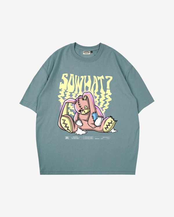 Футболка Rabbit Голубая - фото 1