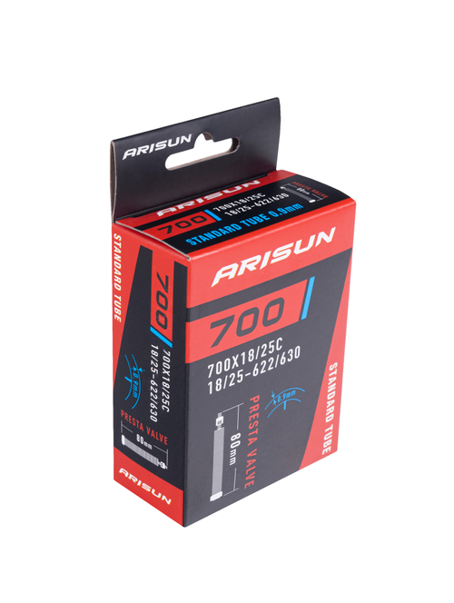 Камера ARISUN  700x18/25C (18/25-622/630) FV 80мм бутиловая