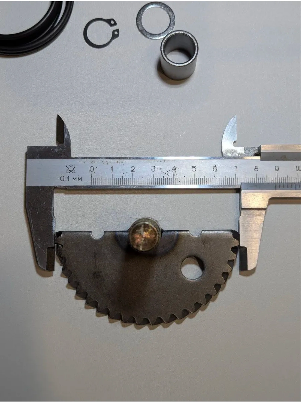 + - Зубчатый сектор кикстартера для 139QMB, скутер