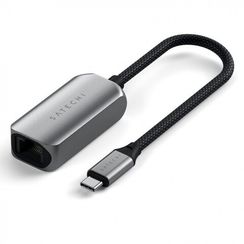 Адаптер Satechi USB-C 2.5 Gigabit Ethernet Adapter серый космос (ST-AE25M)