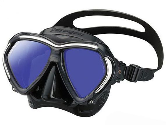 Маска TUSA Paragon антиблик, черная