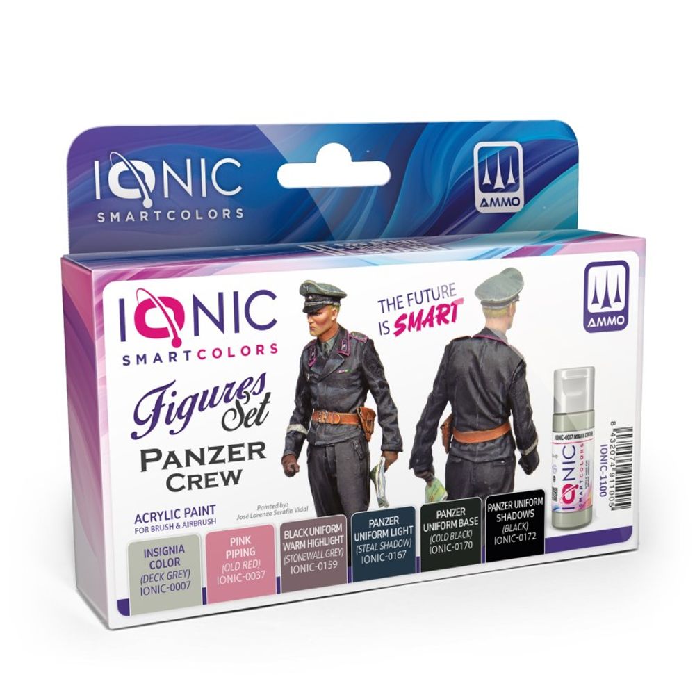 IONIC Colors WWII Panzer Crew Black Uniform