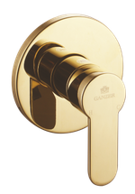 5102-E Смеситель вст. для душа круг. (ЗОЛОТО) GANZER (10/1шт)