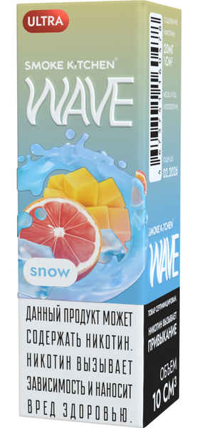 Купить Жидкость Wave Salt 10 мл - Snow (Ultra)