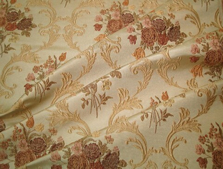 Жаккард Букет большой крем