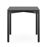 Стол обеденный saga, 75х75 см, темно-серый