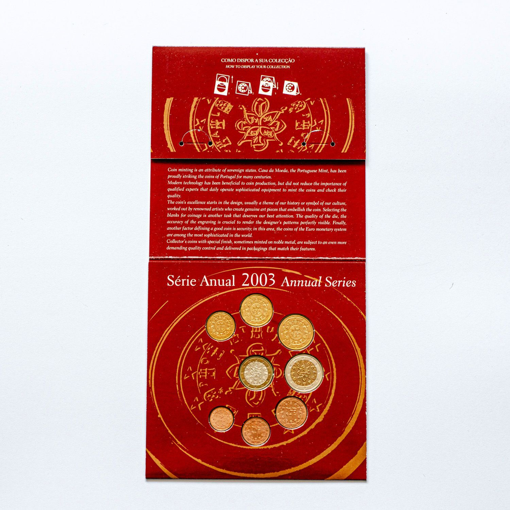 Portugal 2003 Year Set – Brilliant Uncirculated Coins