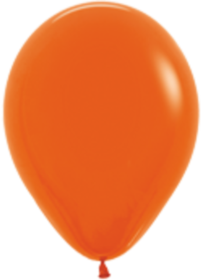 Латексный шар пастель оранжевый 12"