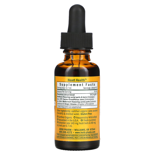 Herb Pharm, Здоровье сердца, 30 мл (1 fl oz)