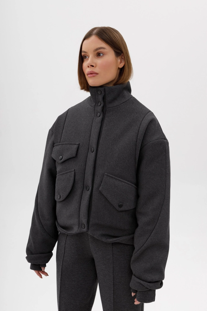 КУРТКА ЛОНД ГРАФИТОВЫЙ