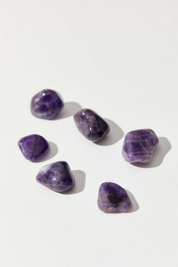 Аметист галтовка