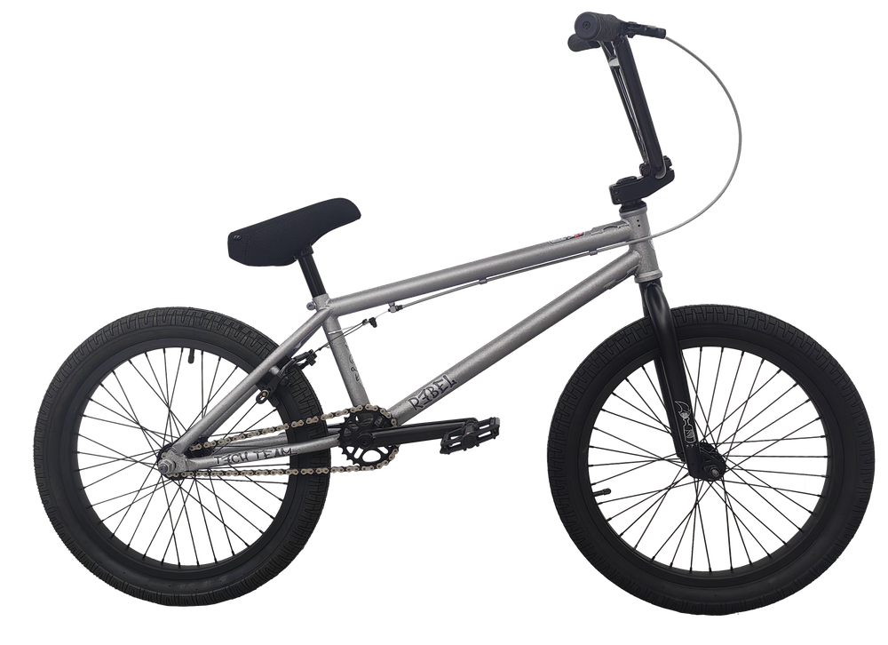 Велосипед BMX Tech Team REBEL 20" серый 2024