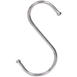 Крючки металлические хромированные в наборе 5шт S - формы «ИДЕЯДОМА», 7,3см ( Селфи)