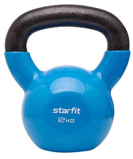 Гиря виниловая DB-401, 12 кг, синий