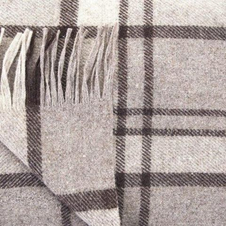 Плед шерстяной с кисточками ПШ-400