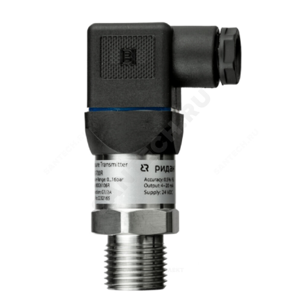 Преобразователь давления MBS1700R 0-10 бар G1/2" Ридан 060G6105R