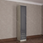 Шкаф распашной 1/2 (мадес)