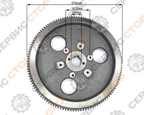 Маховик с венцом Z-122 180N