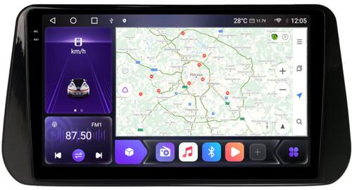 Магнитола для Hyundai Santa Fe 2020+ - Kuberg EW-1704 QLed+2K, Android 12, Быстрая, CarPlay, 4G SIM-слот