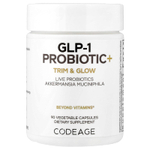 Codeage, GLP-1 Probiotic +, 90 растительных капсул