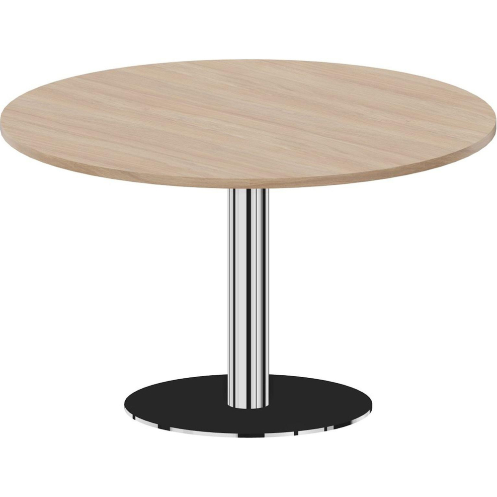 Стол Carre для совещаний диаметр 120х72см Дуб светлый OC120OW