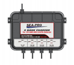 Зарядное устройство SEA-PRO ТЕ4-0273 (1х12В AGM, 3х12В LiFePo4)