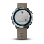 Часы для бега Garmin Forerunner 645, с песочным ремешком, 010-01863-11