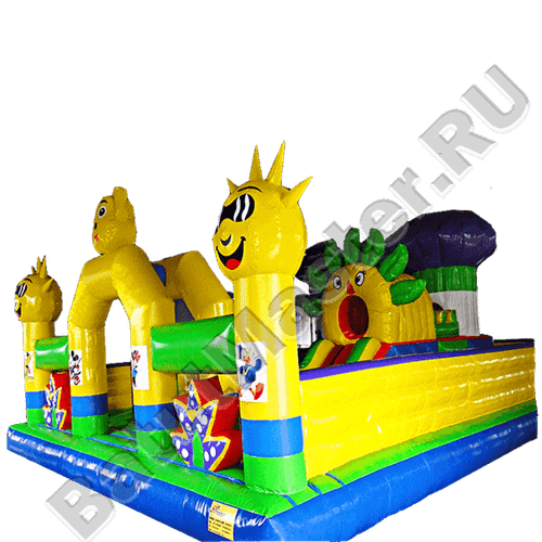 Коммерческий надувной батут "Солнышки"