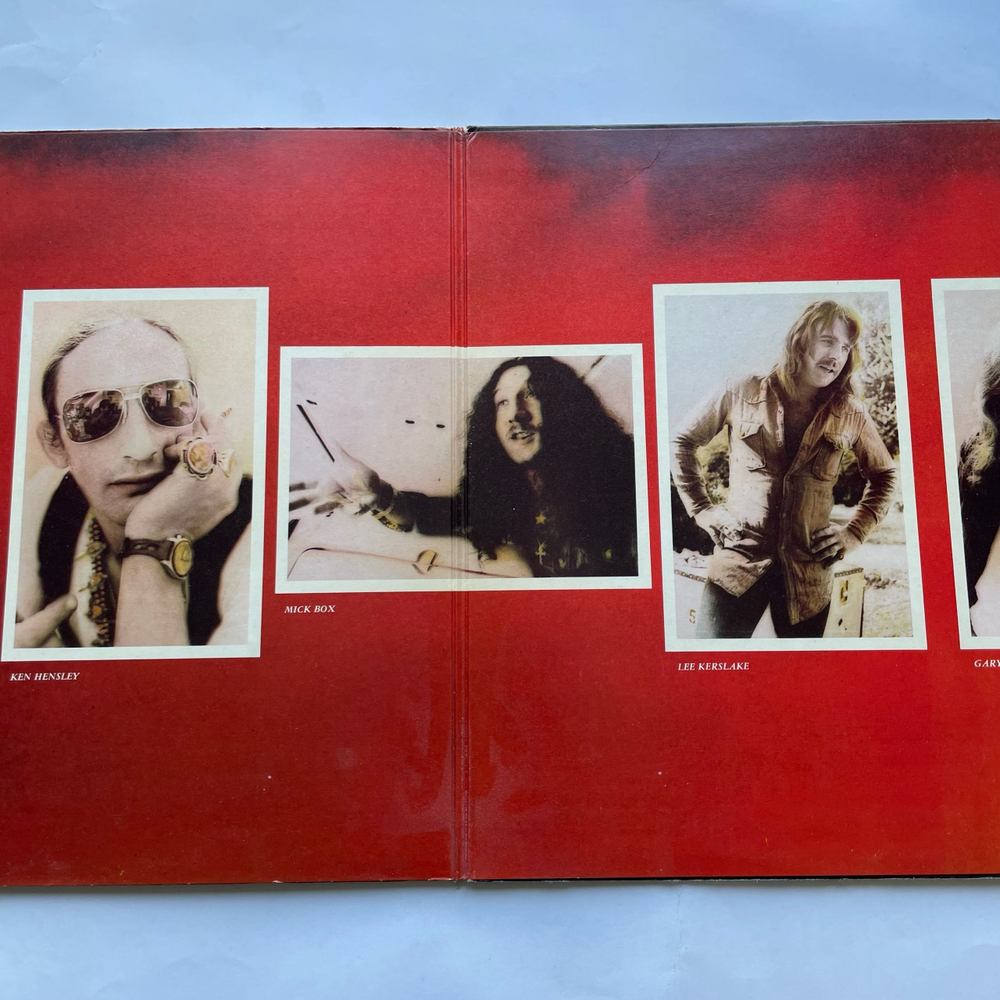 Винтажная виниловая пластинка LP Uriah Heep Sweet Freedom (Англия 1973) Island Records