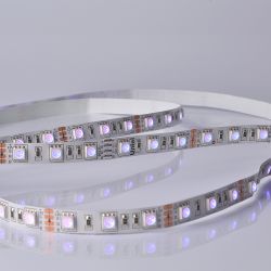 ULS-M25-5050-60LED-m-10mm-IP20-DC12V-14.4W-m-5M-RGB PROFI Гибкая светодиодная лента на самоклеящейся основе. Катушка 5м. в герметичной упаковке. RGB. ТМ Uniel.