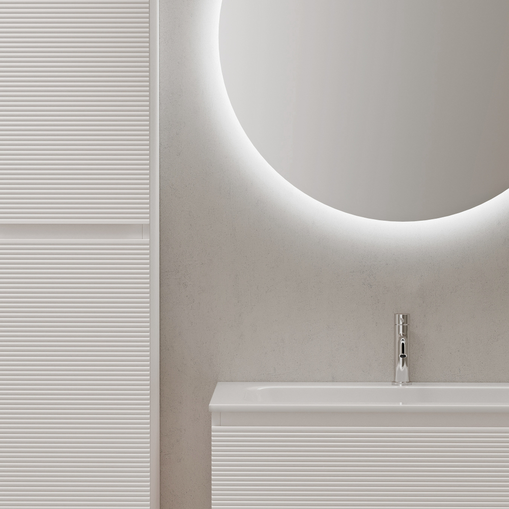 Тумба с раковиной Sancos Folk 80 см FL80W bianco
