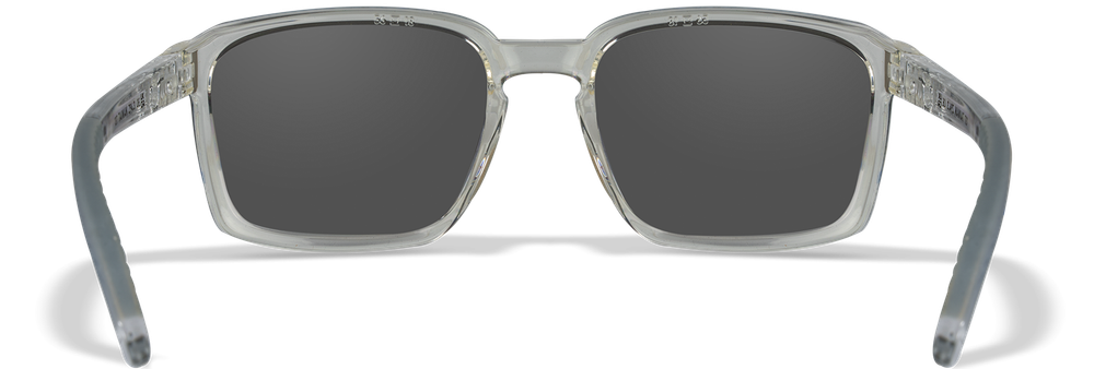 Очки Wiley X ALFA Gloss Clear Crystal CAPTIVATE™ Polarized Blue Mirror