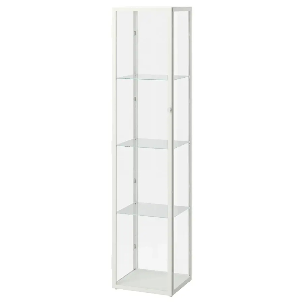 Шкаф-витрина - BLÅLIDEN / STRIMSÄV / BLАLIDEN / STRIMSАV  IKEA/БЛОЛИДЕН / СТРИМСАВ  ИКЕА, 156х37 см, белый