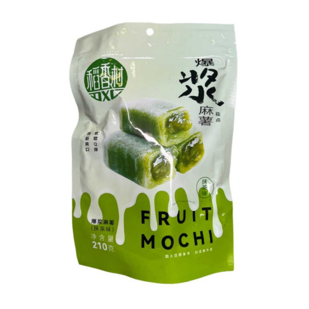 Рисовое пирожное Моти Daoxingcun со вкусом матча 210 г, 2 шт