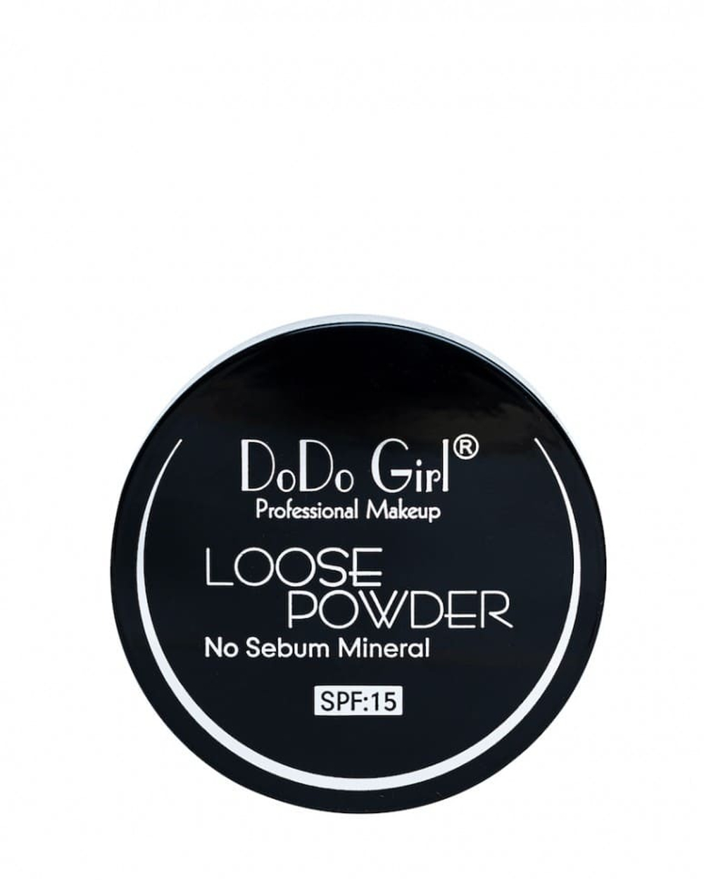 Пудра DoDo Girl Loose Powder минеральная рассыпчатая матовый финиш SPF15 тон 02, 7 г