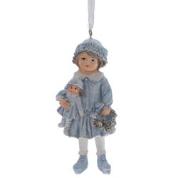 GAEM Изделие декоративное подвесное "Девочка/Мальчик", L4,5 W3,5 H11 см, 4в.